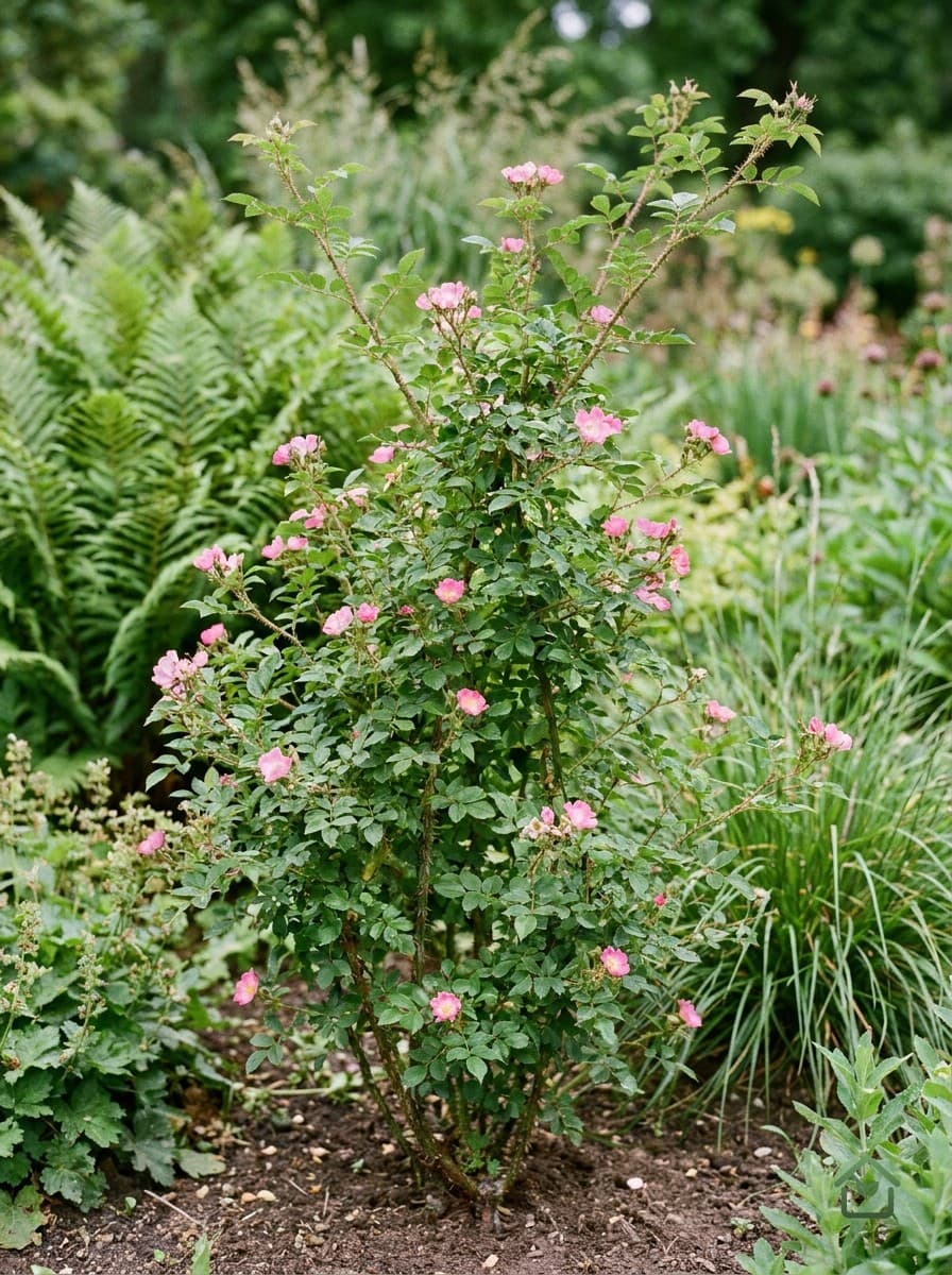 Glanzende roos