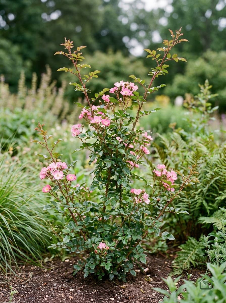 Glanzende roos