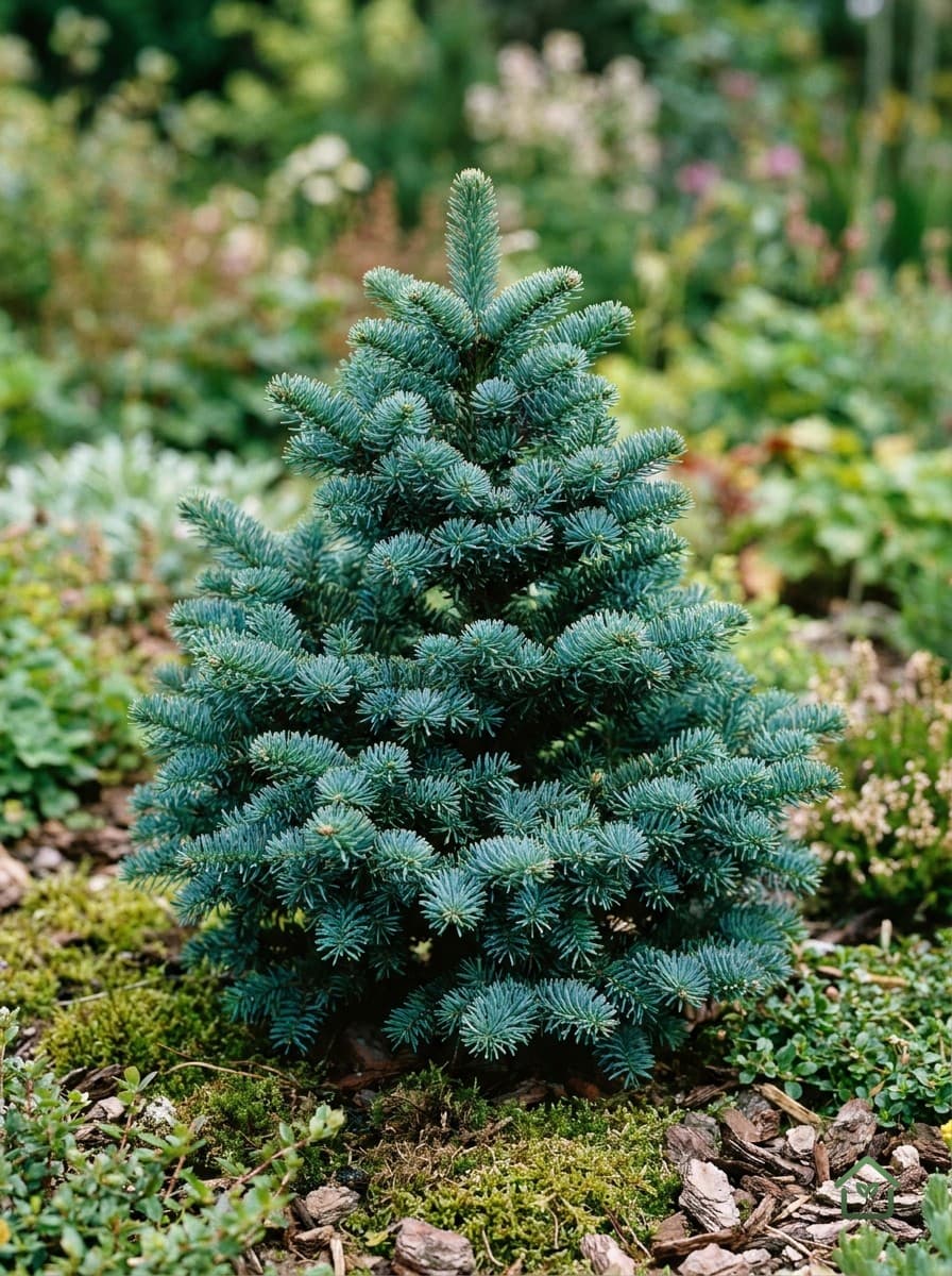 Blauwe zilverspar