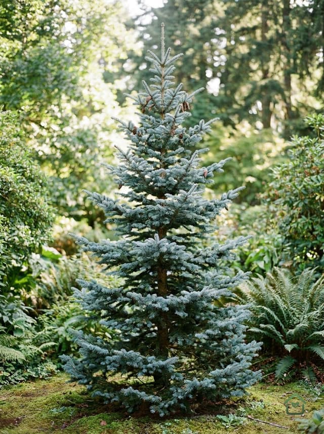 Blauwzilverspar