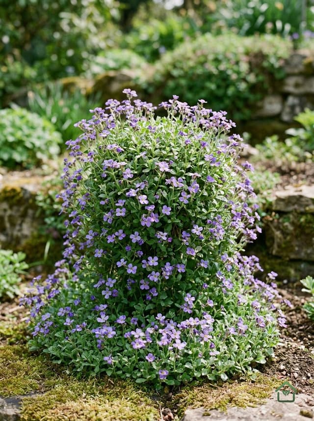 Blauw kussen