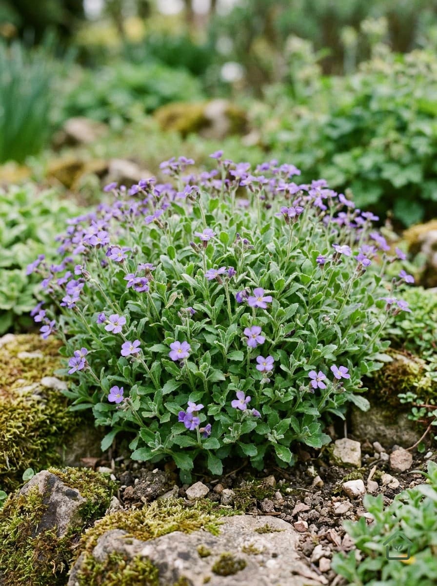 Blauw kussen