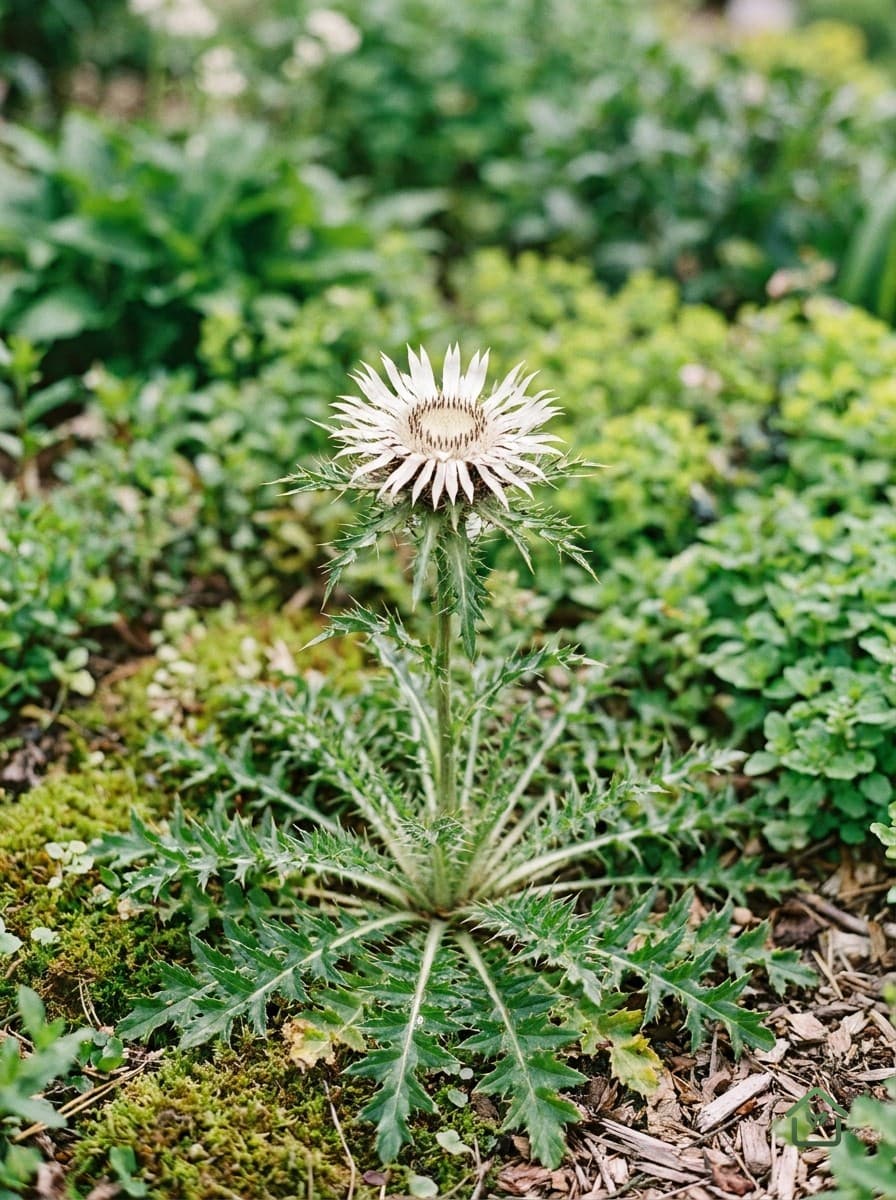 Echte zilverdistel