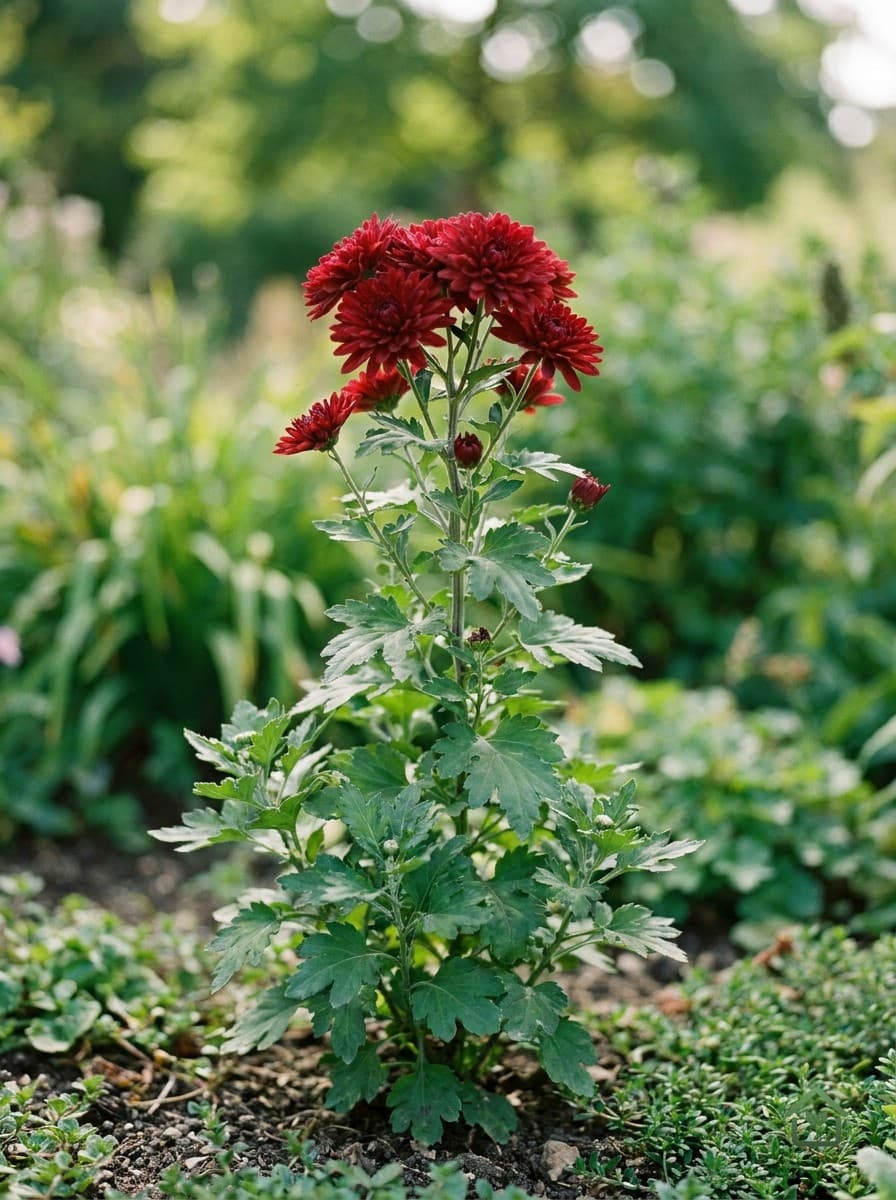 Koreaanse herfstchrysant