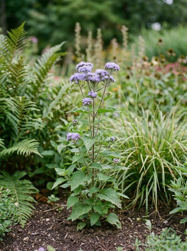 Blauwe nevelbloem