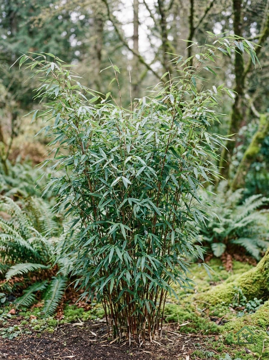 Glanzende bamboe