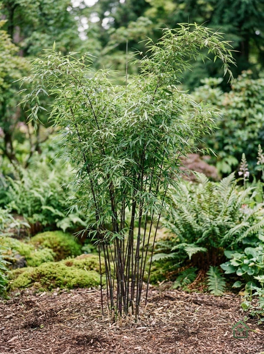 Glanzende bamboe
