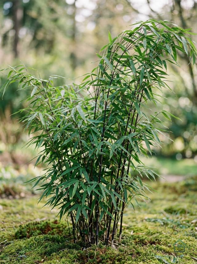 Glanzende bamboe