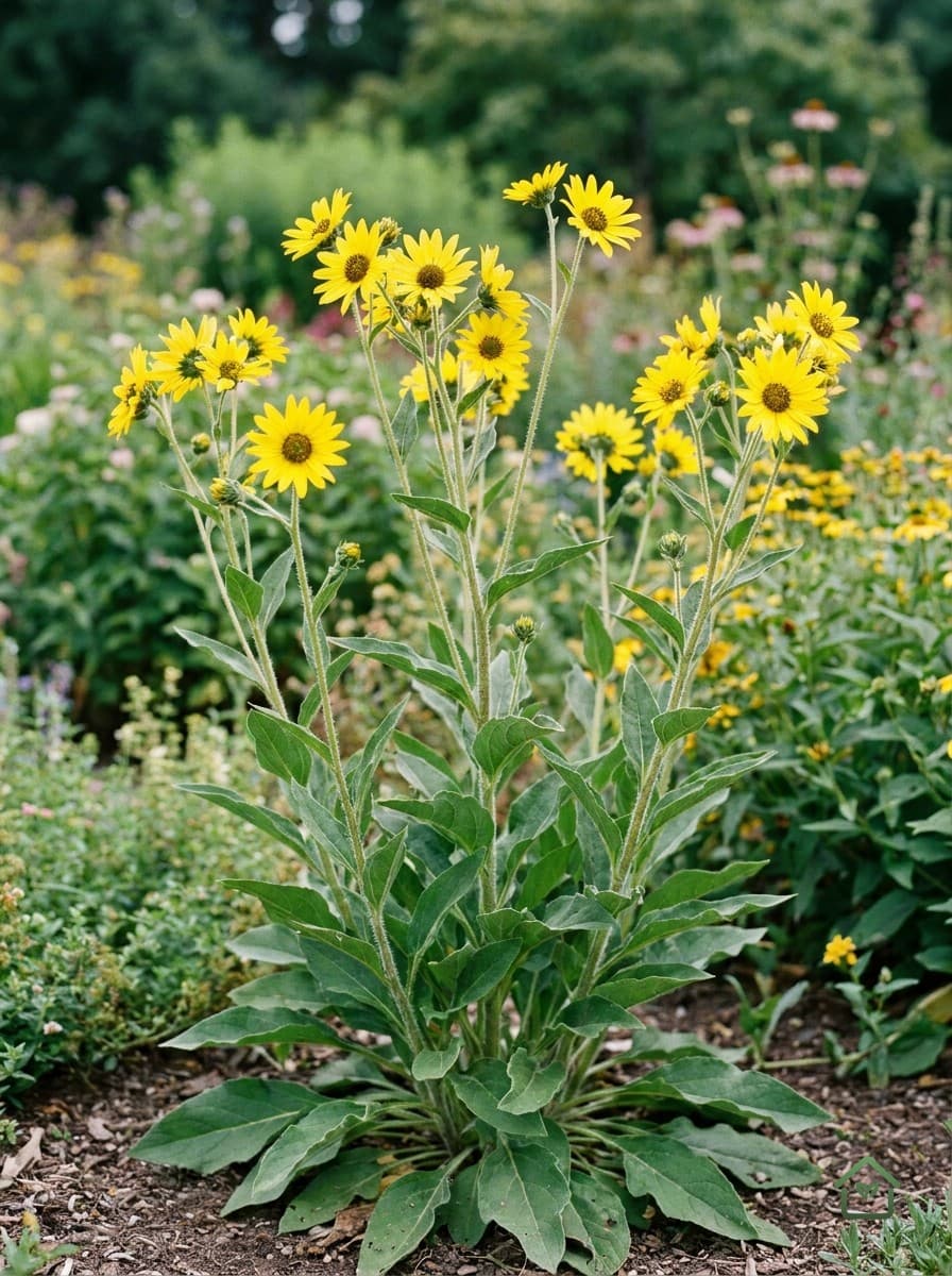 Stijve zonnebloem