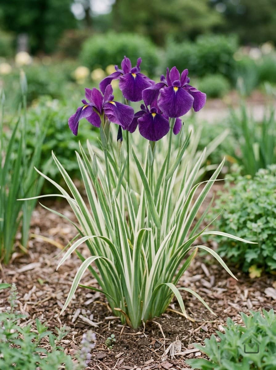 Bonte japanse iris