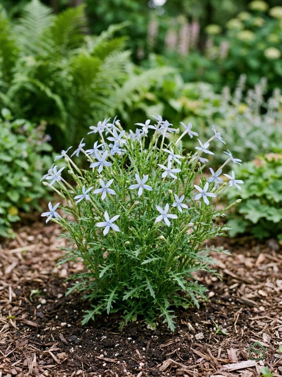 Blauw sterretje