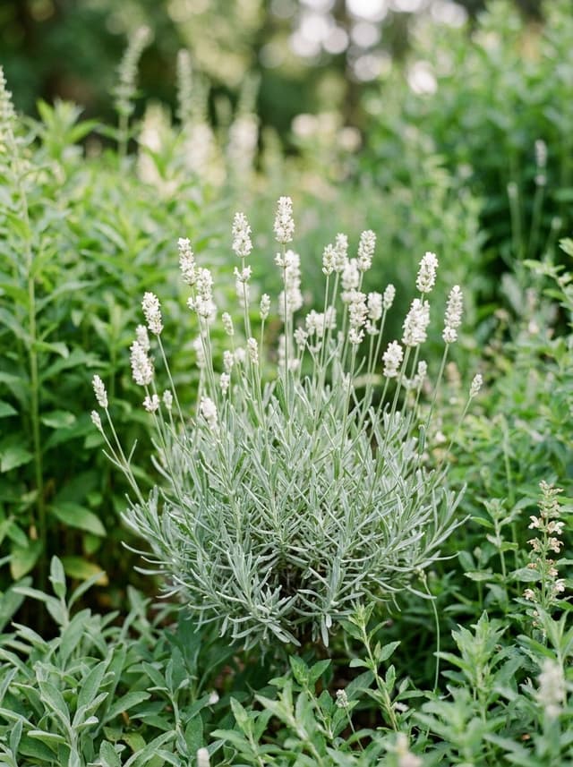 Witte lavendel