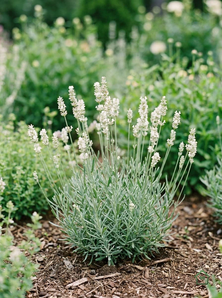 Witte lavendel