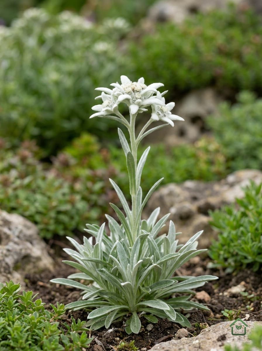 Leontopodium souliei 'Alpine White'