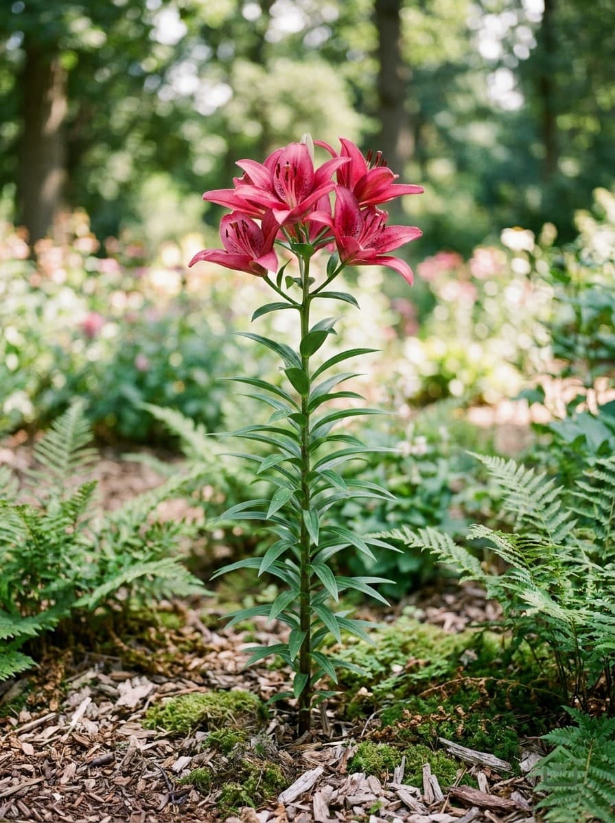 Roze lelie
