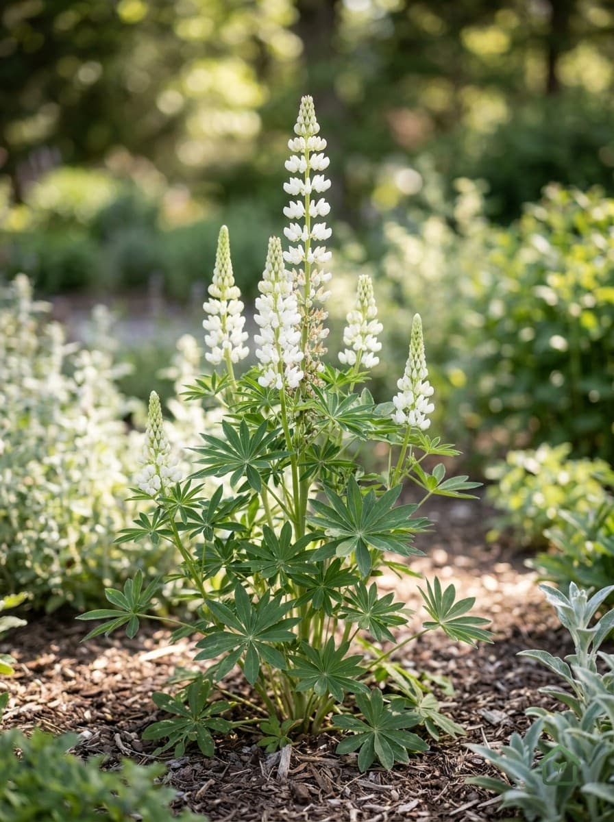 Witte lupine