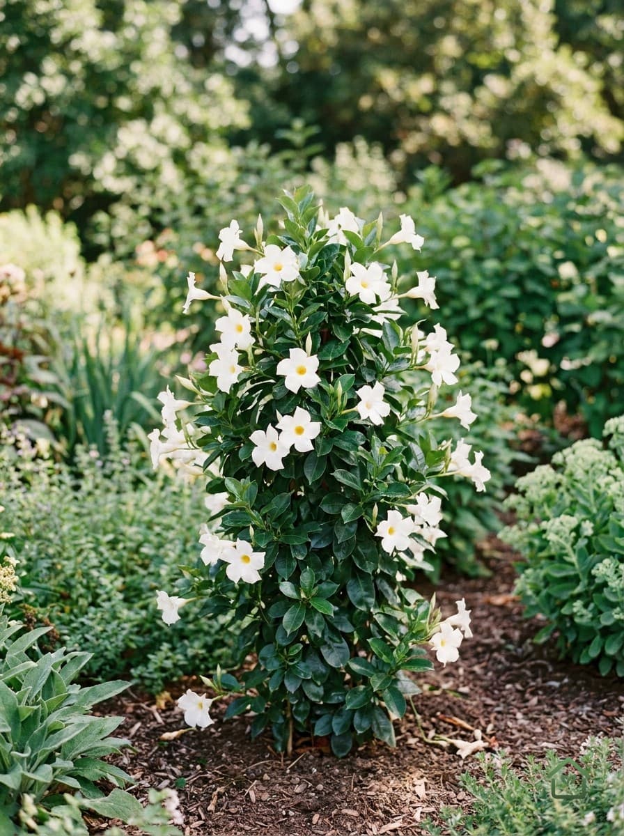 Mandevilla sanderi 'Alba'