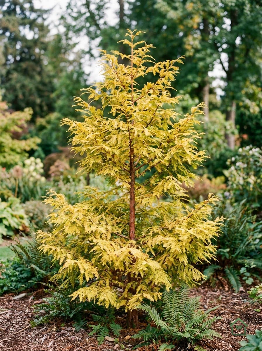 Gouden metasequoia