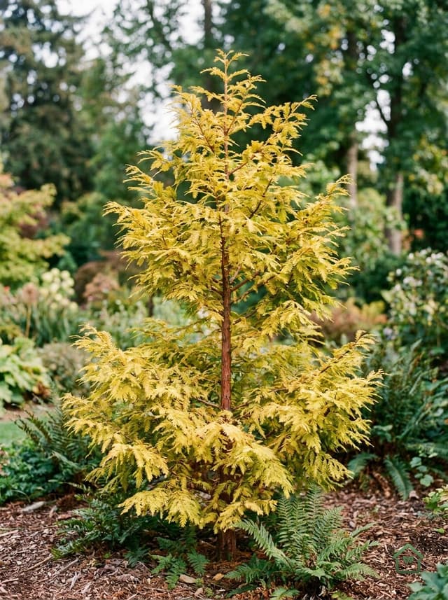 Gouden metasequoia