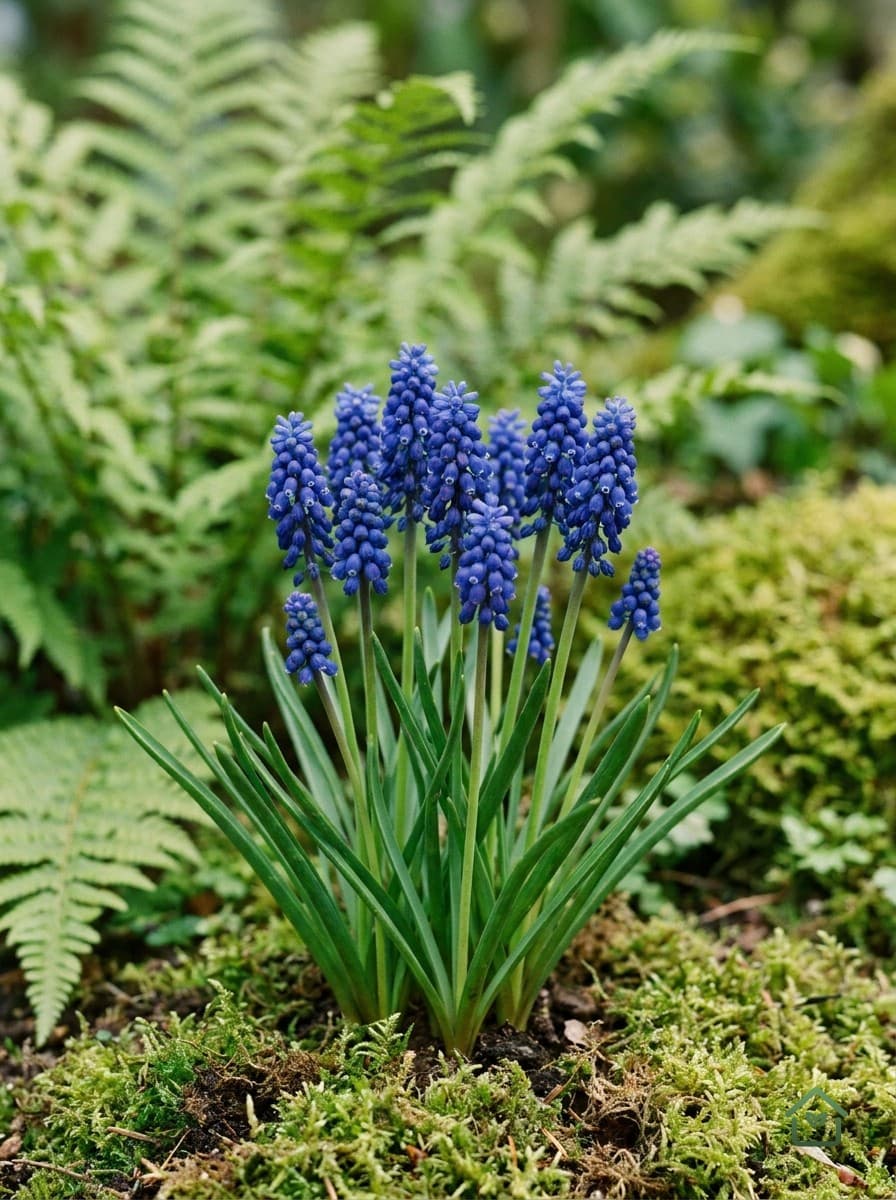 Blauw druifje