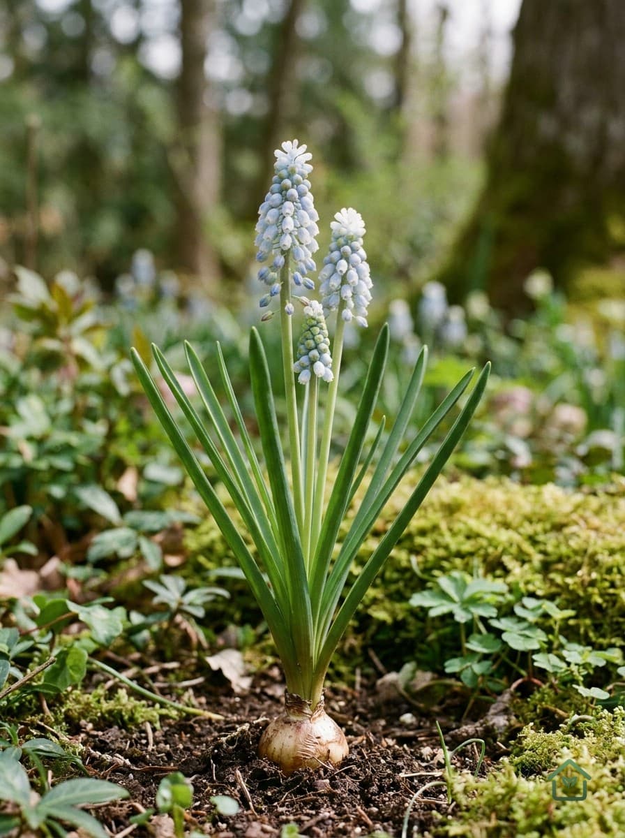 Blauw druifje
