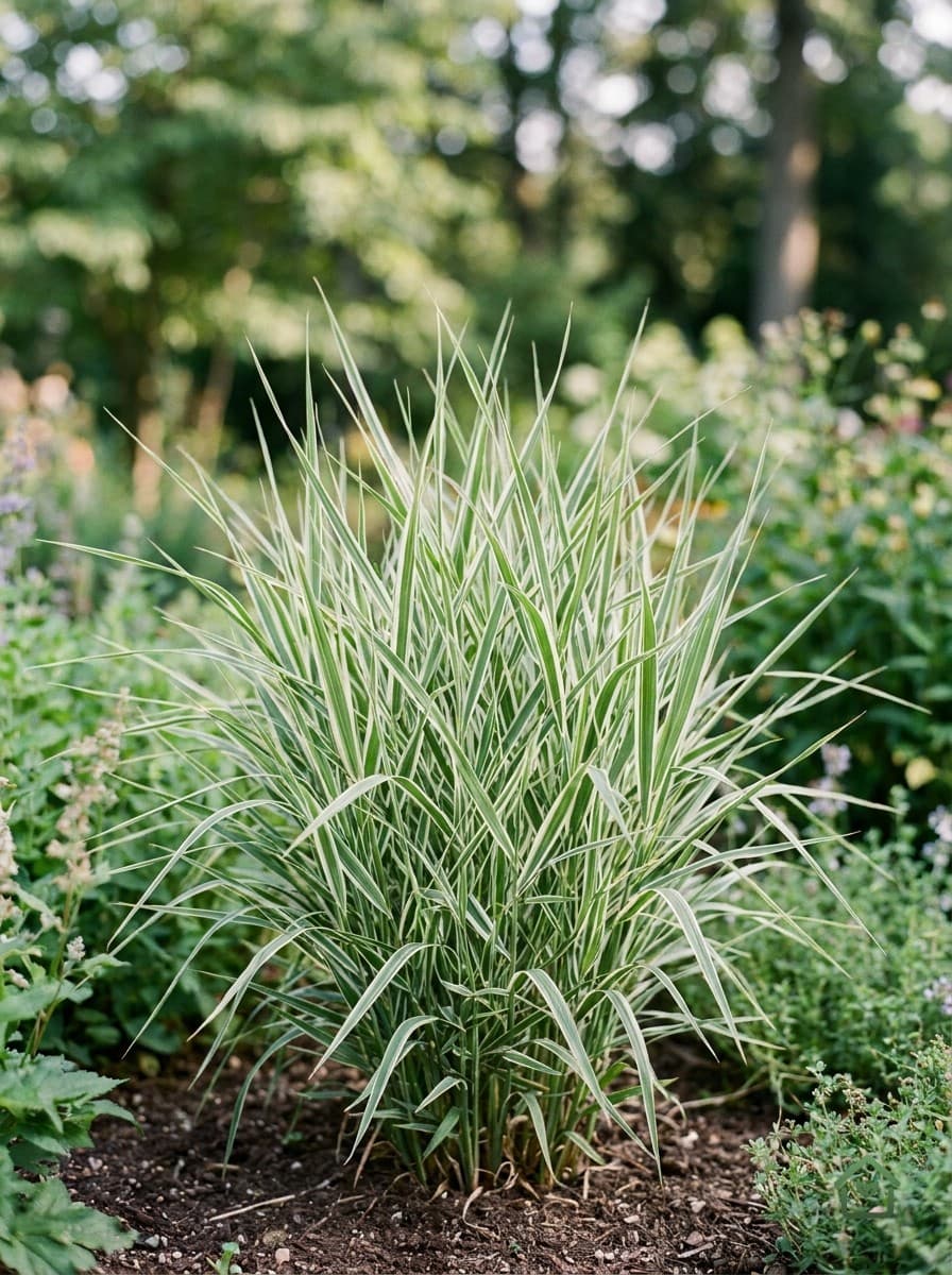 Phalaris arundinacea 'Dwarf Garters'
