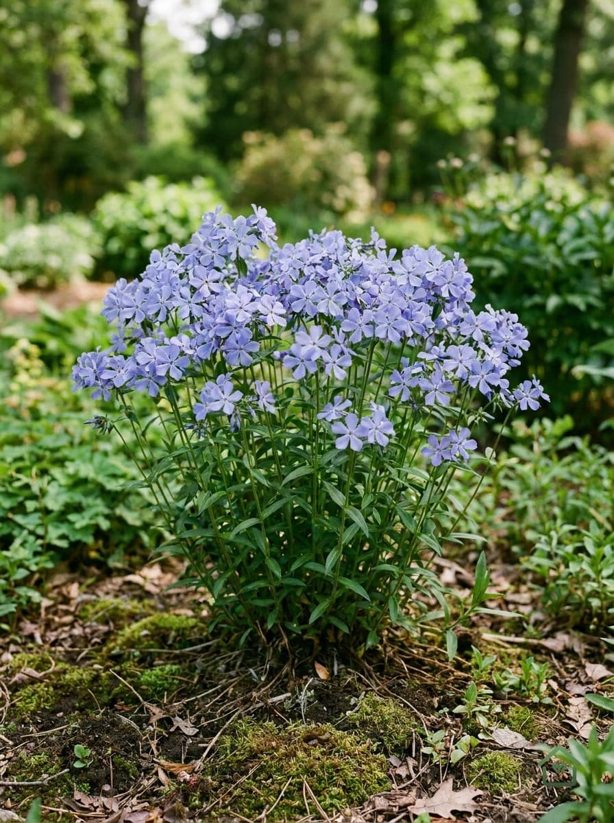 Blauwe phlox
