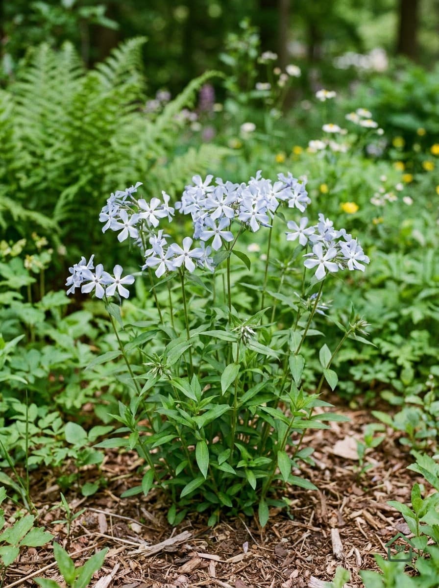 Blauwe phlox