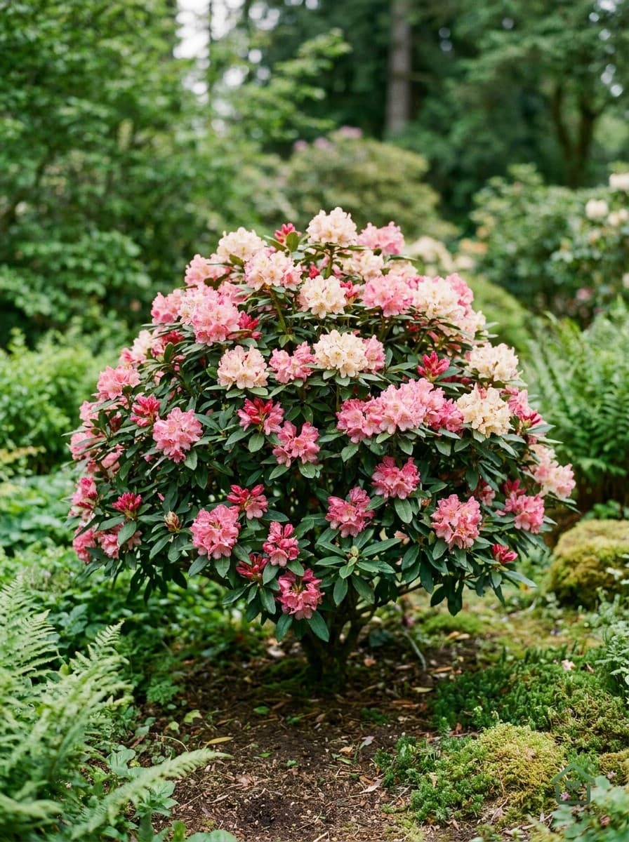 Yakushimanum rododendron