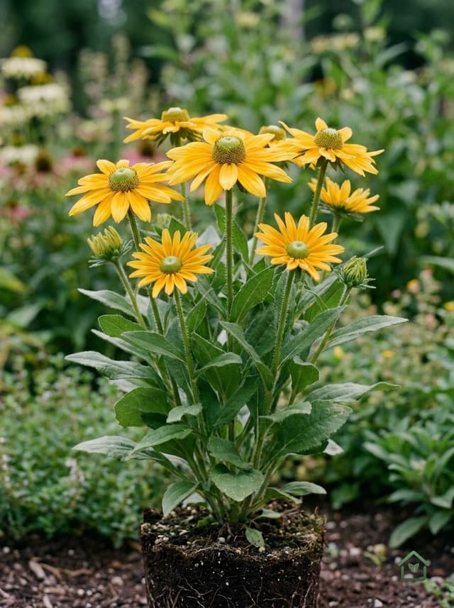 Ruige rudbeckia
