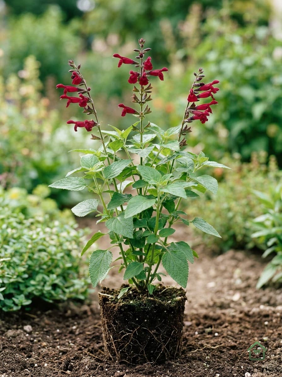 Eyelash leaf sage