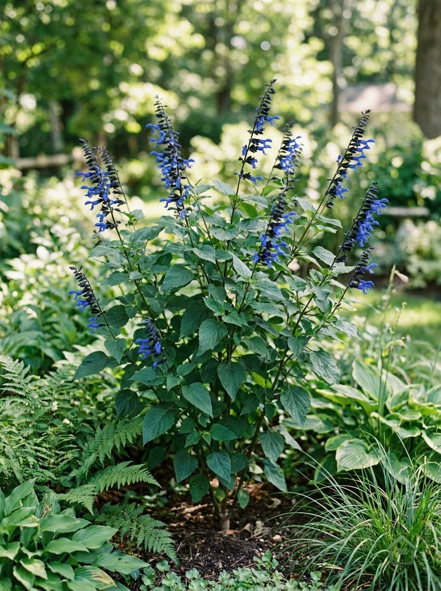 Blauw salie