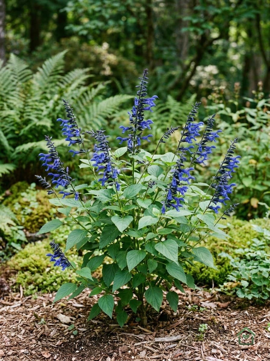 Blauw salie