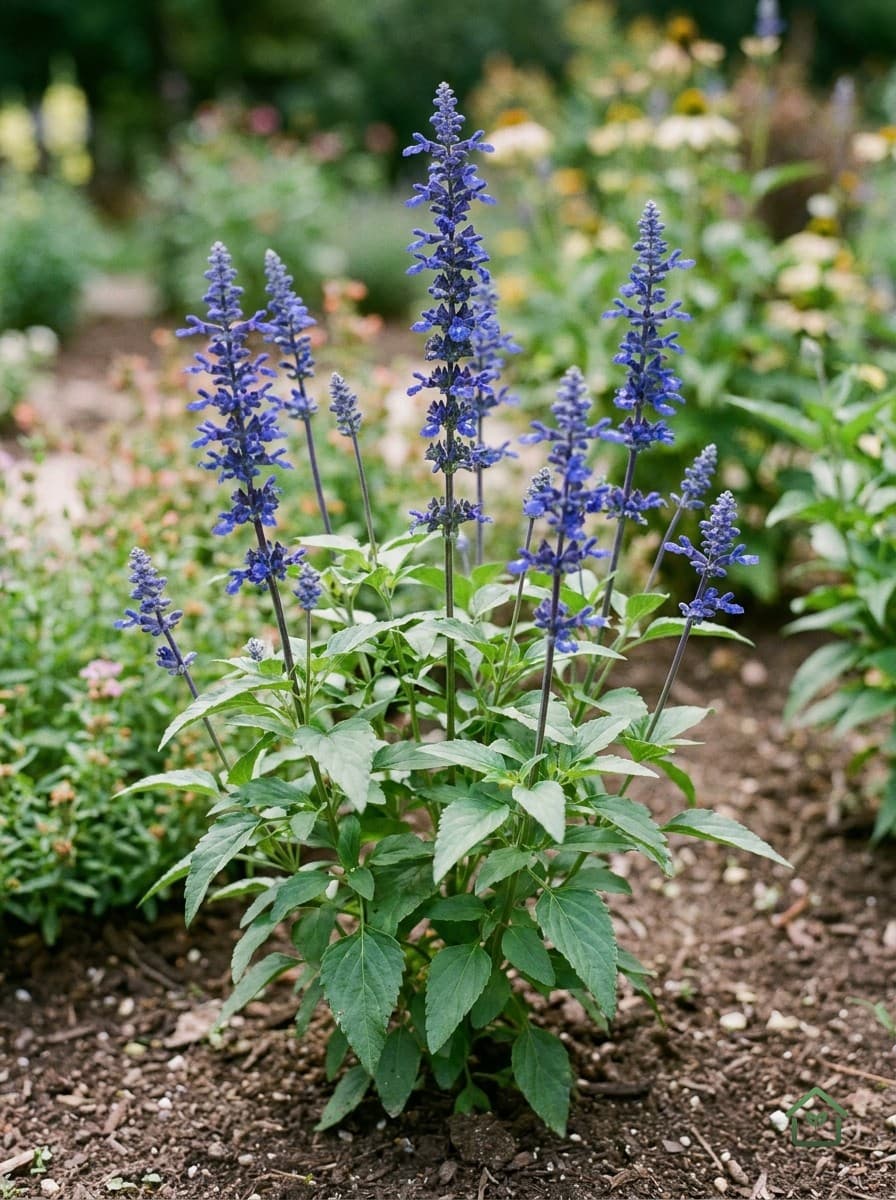 Blauw salie