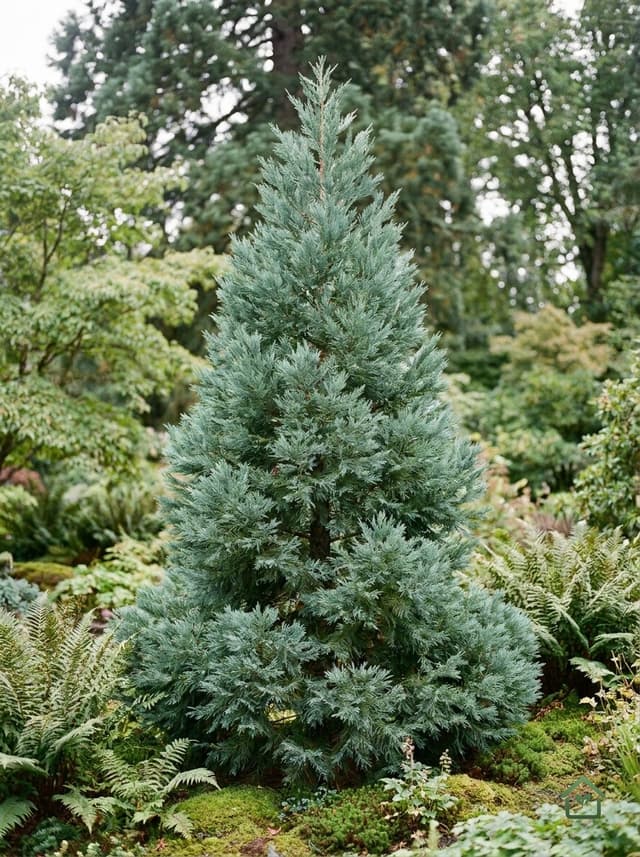 Blauwbladige mammoetboom