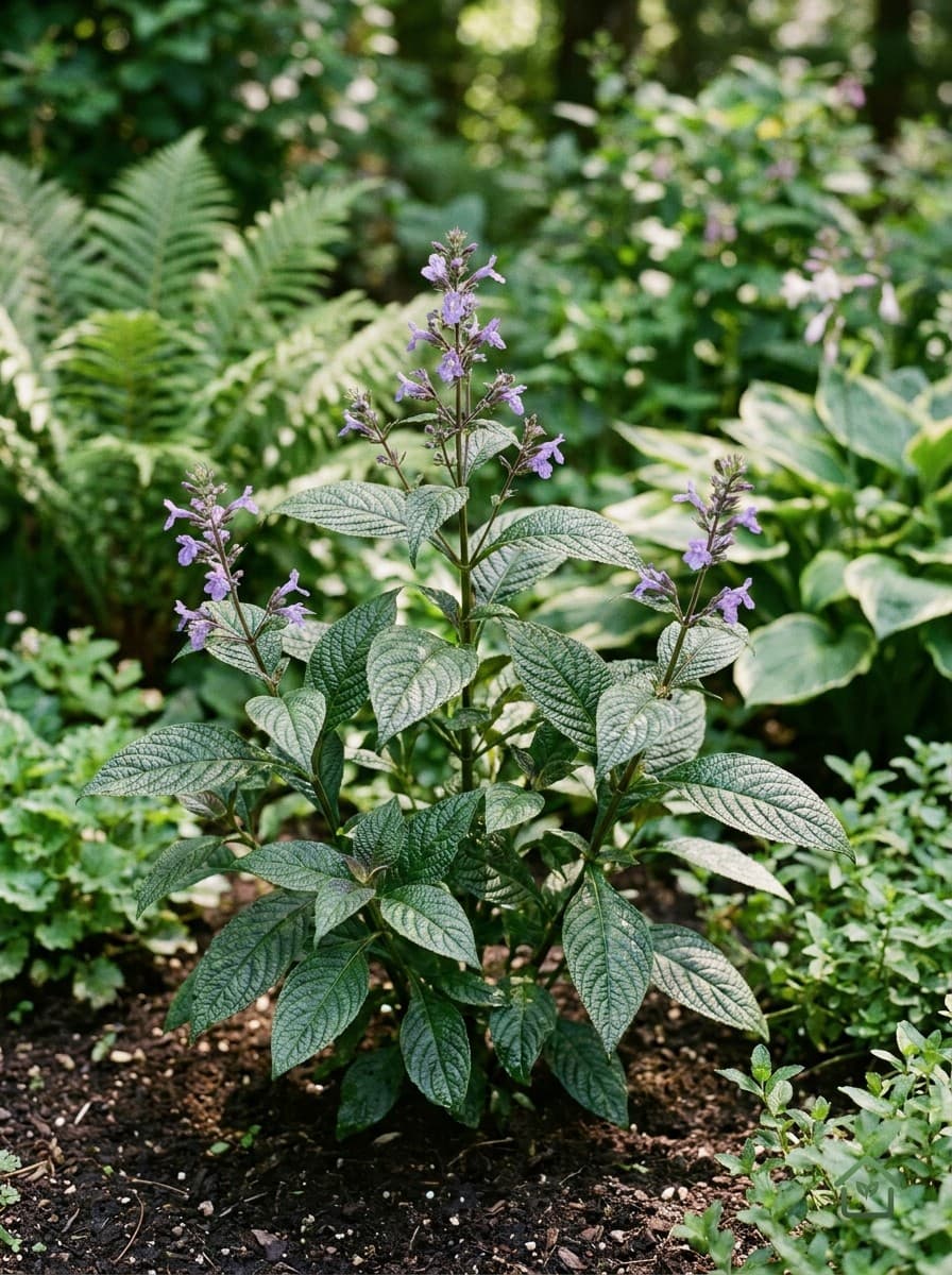 Kruipend blauwstrobloem