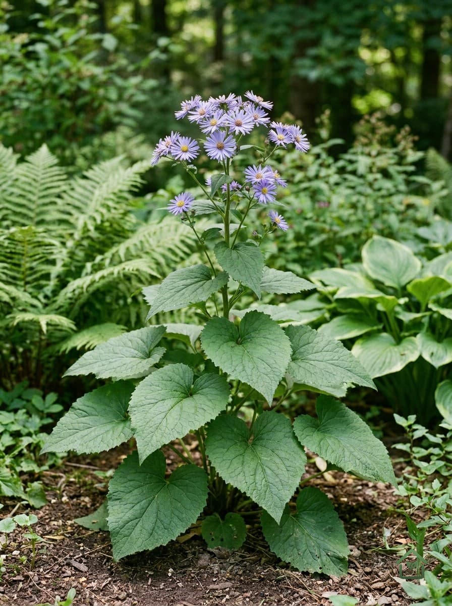 Grootbladig aster