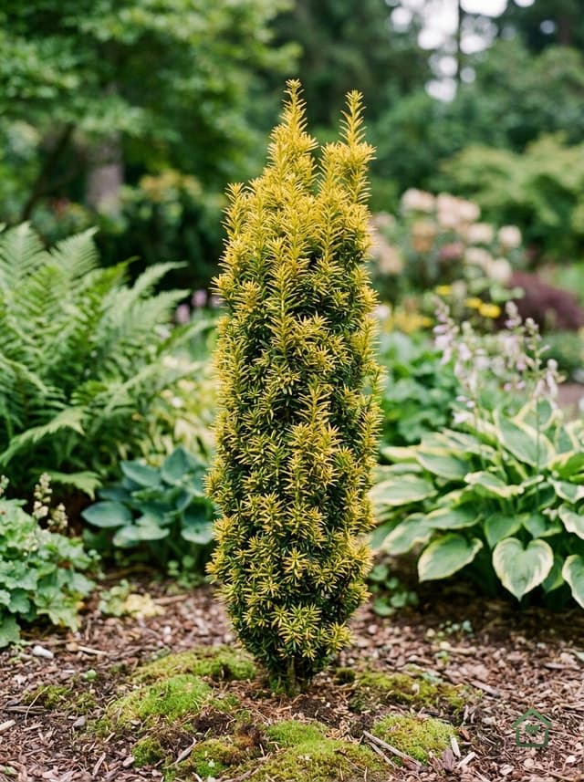Goudgele zuil taxus