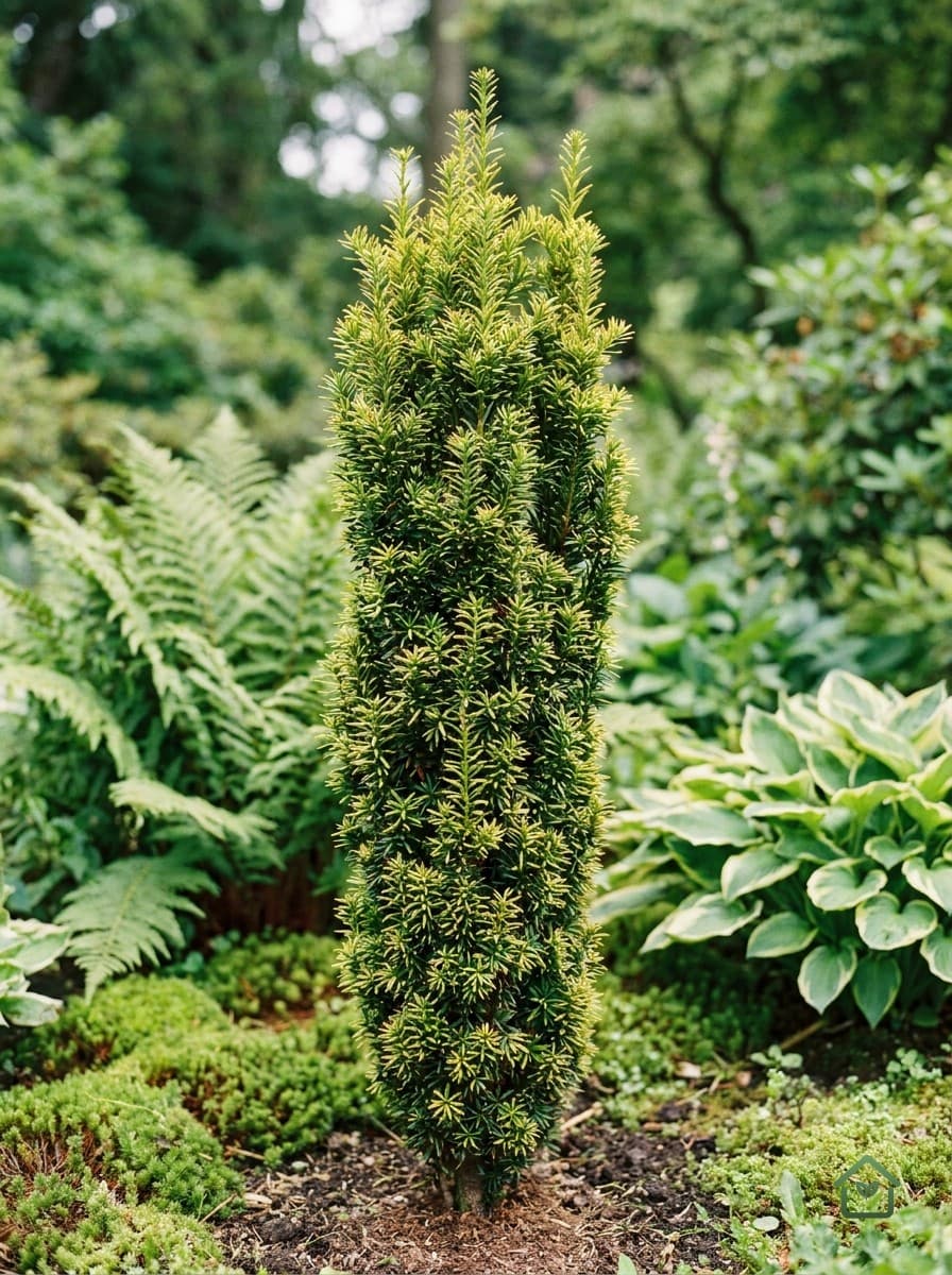 Goudgerande zuile taxus