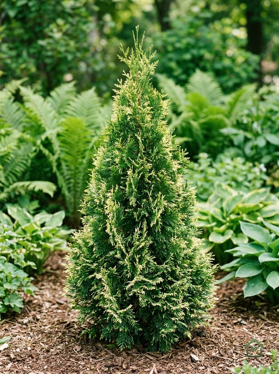 Bonte smaragd thuja