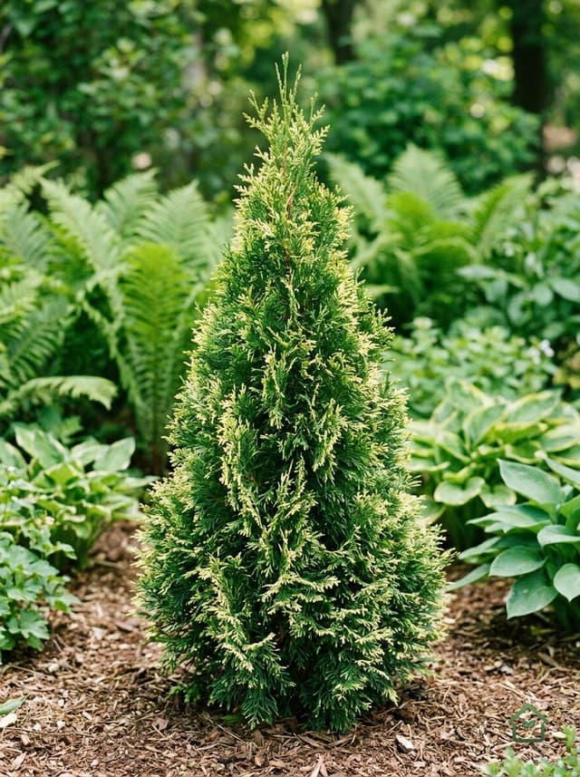 Bonte smaragd thuja