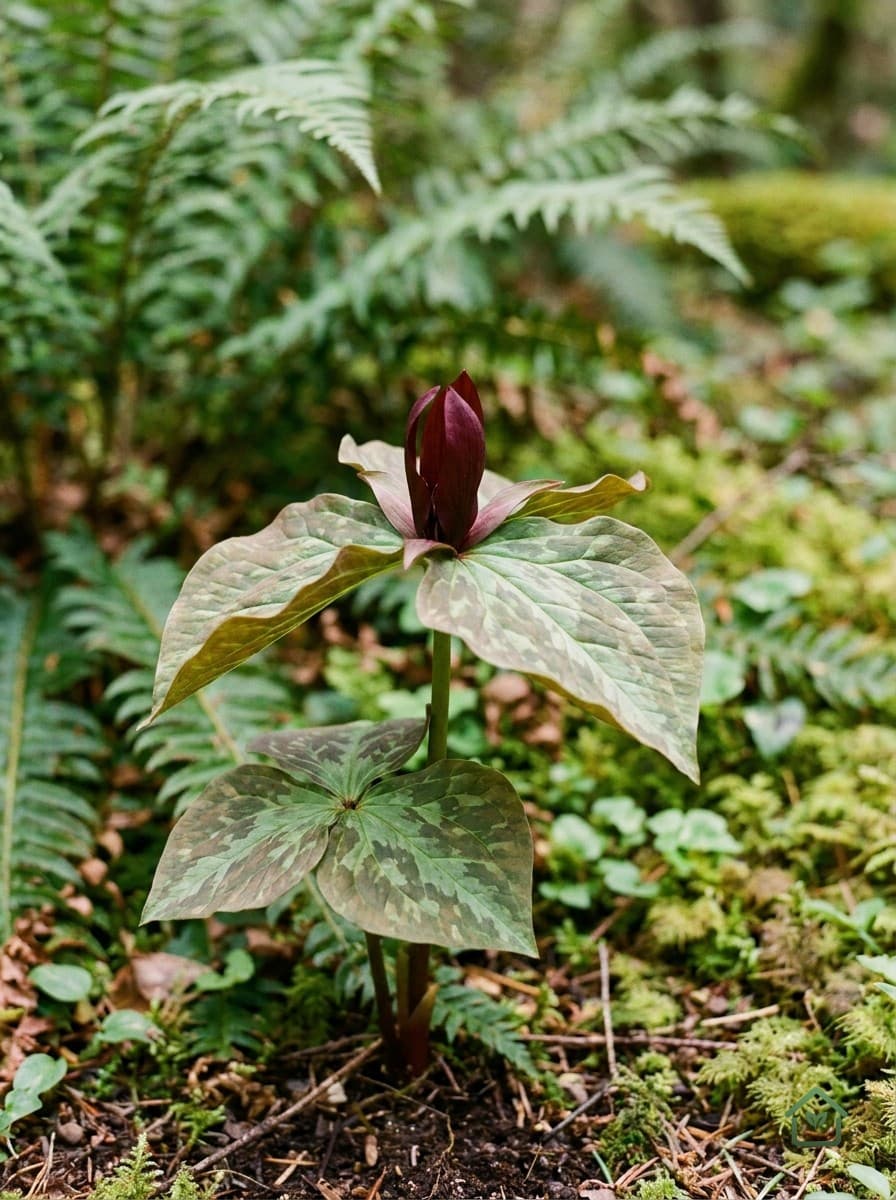 Bruine trillium