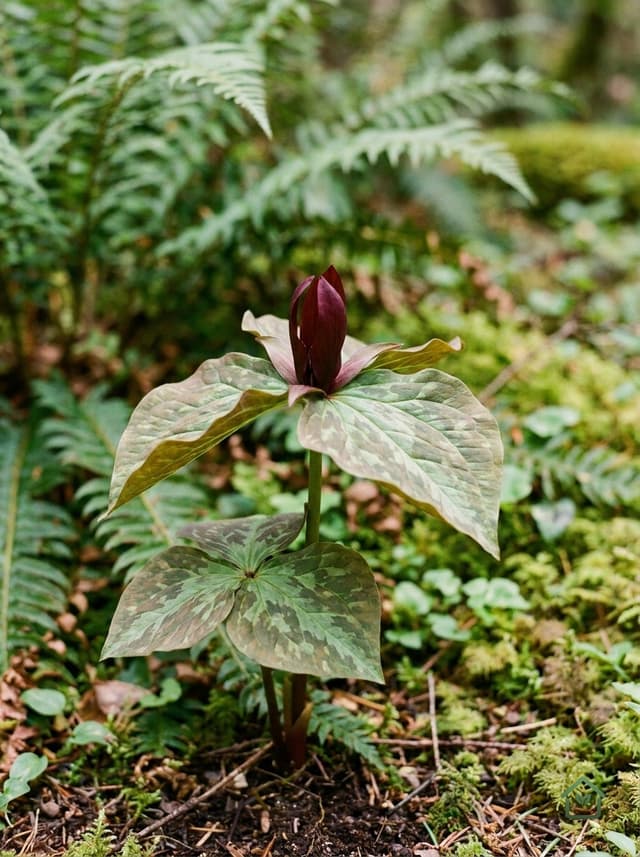 Bruine trillium