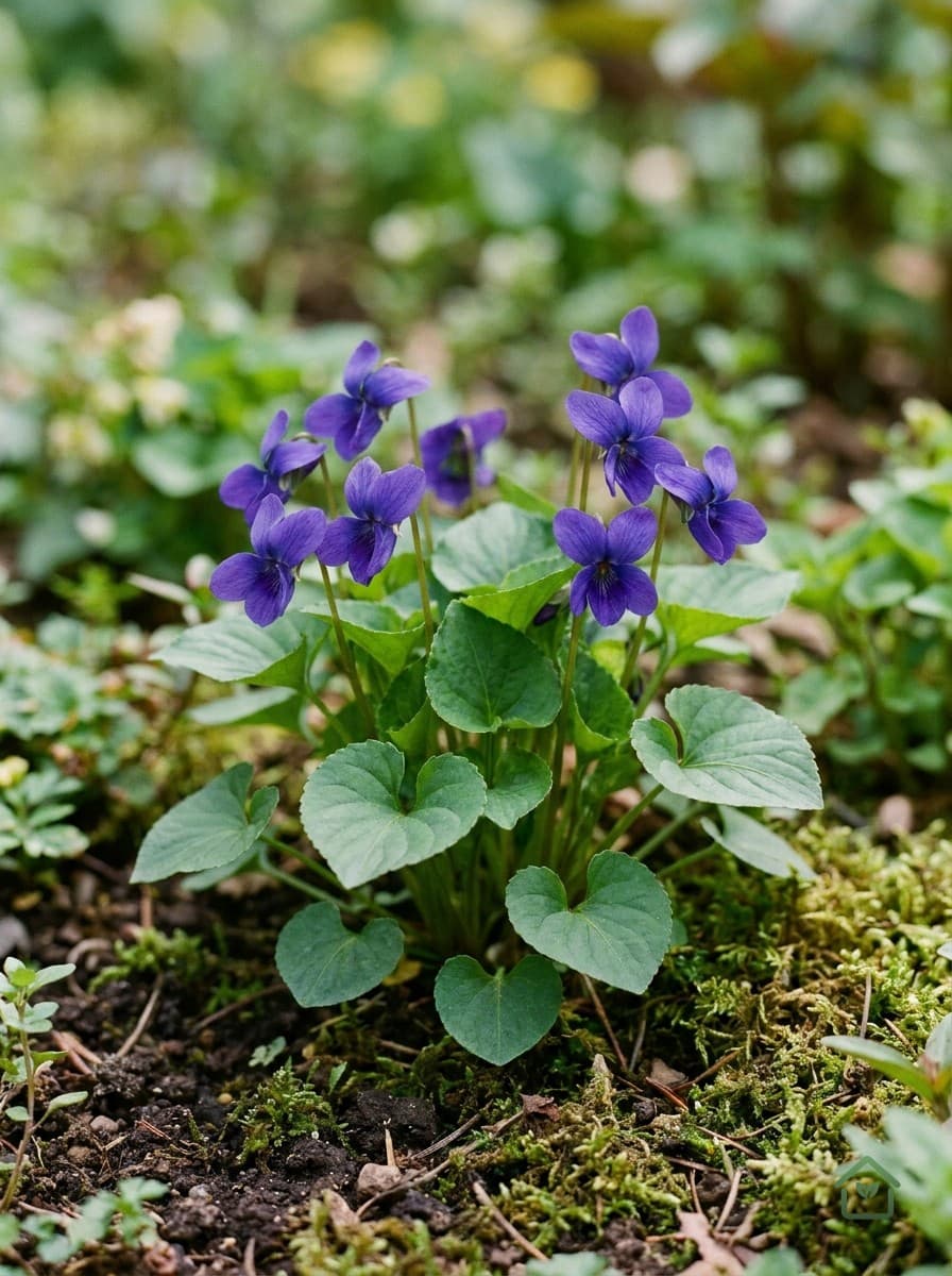 Blauw viooltje