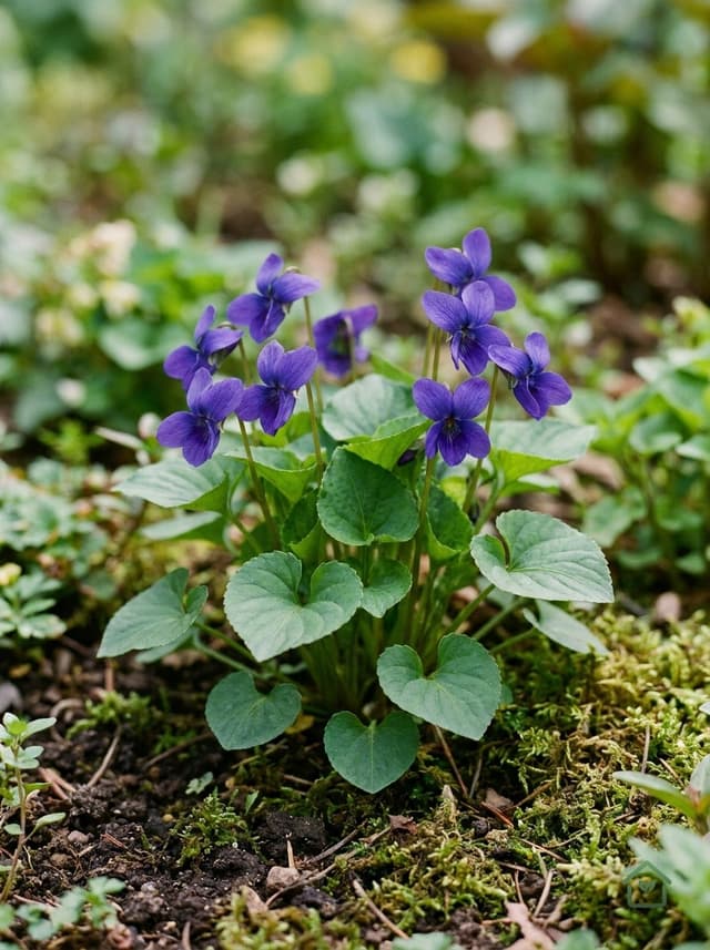 Blauw viooltje