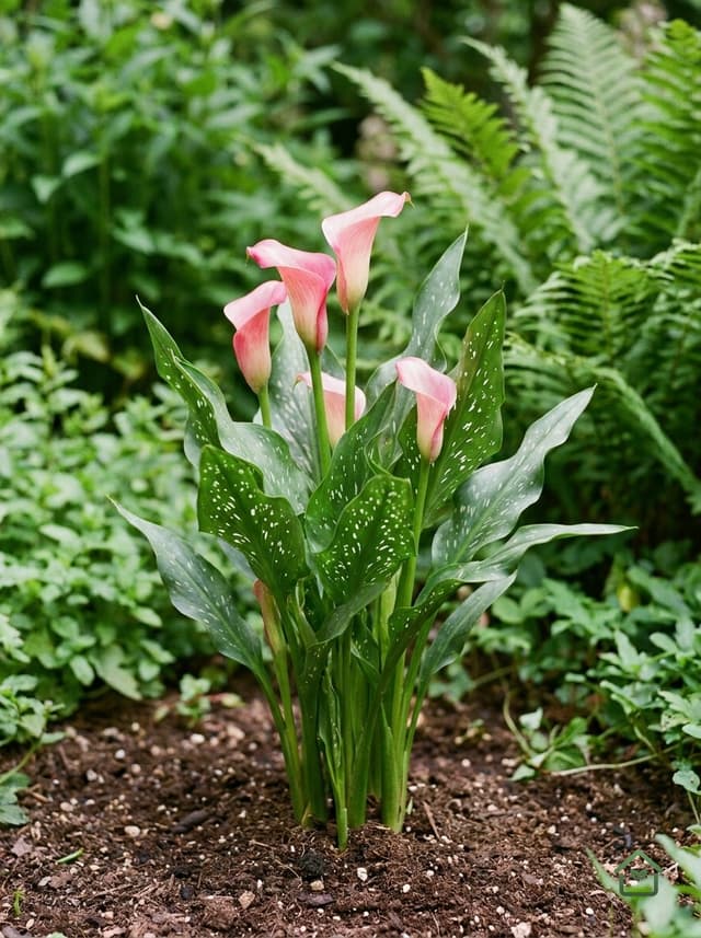Roze aronskelk
