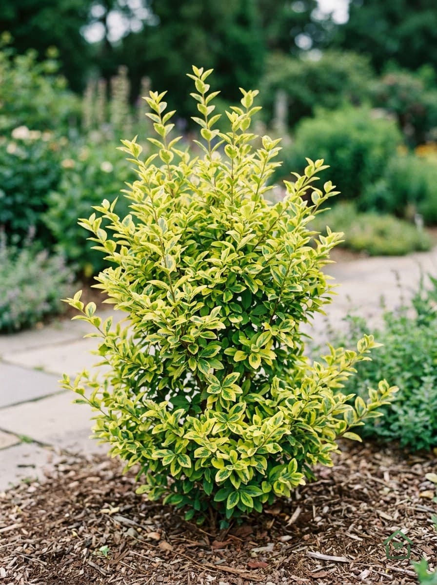 Gele bonte liguster