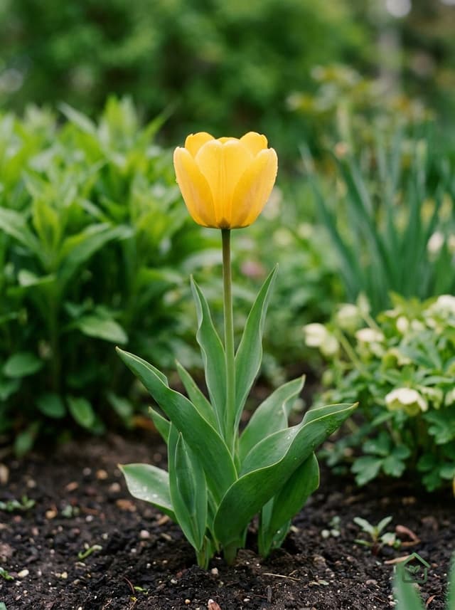 Gele tulp