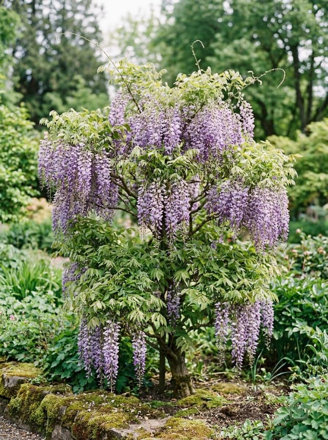Japanse blauwe regen