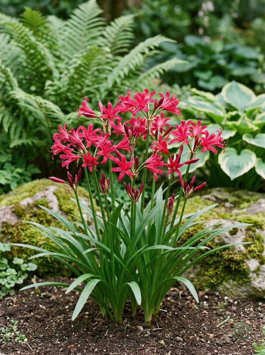 Nerine bowdenii 'Pearls of Cherry'